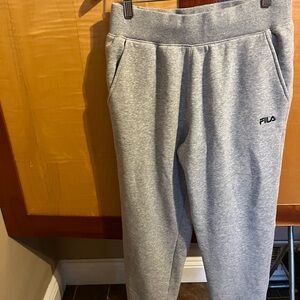 Fila Gray Sweatpants womens